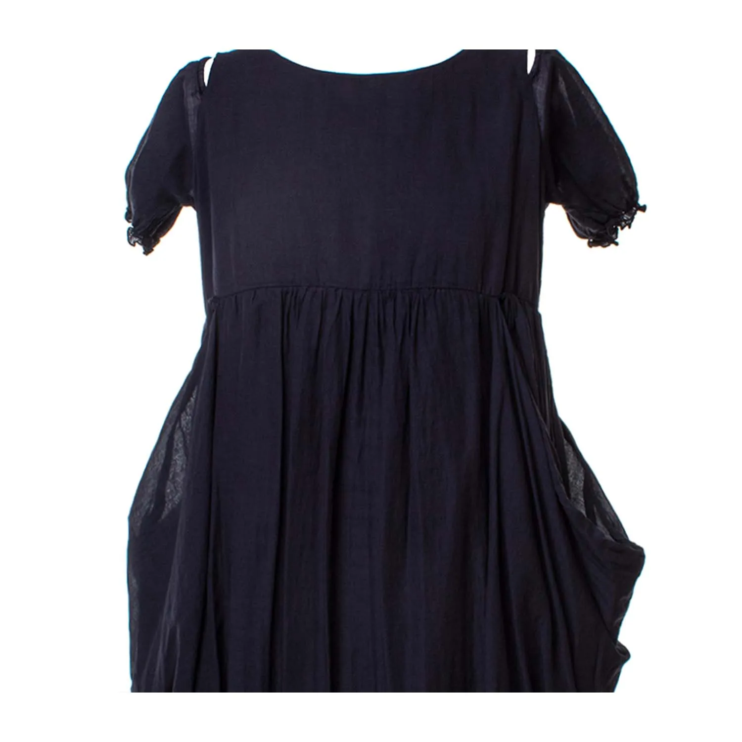 Abito Lungo Blu Bambina Teen