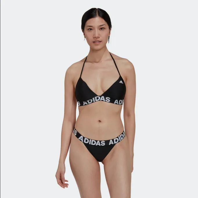 Adidas women's swimsuit Bikini Beach FJ5092 black-white 