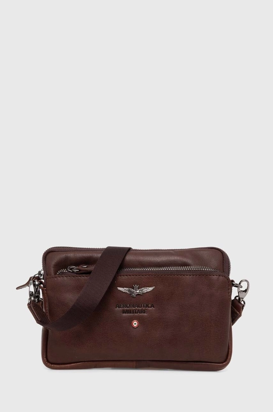 Aeronautica Militare pochette in pelle