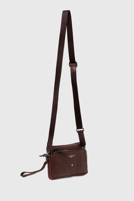 Aeronautica Militare pochette in pelle