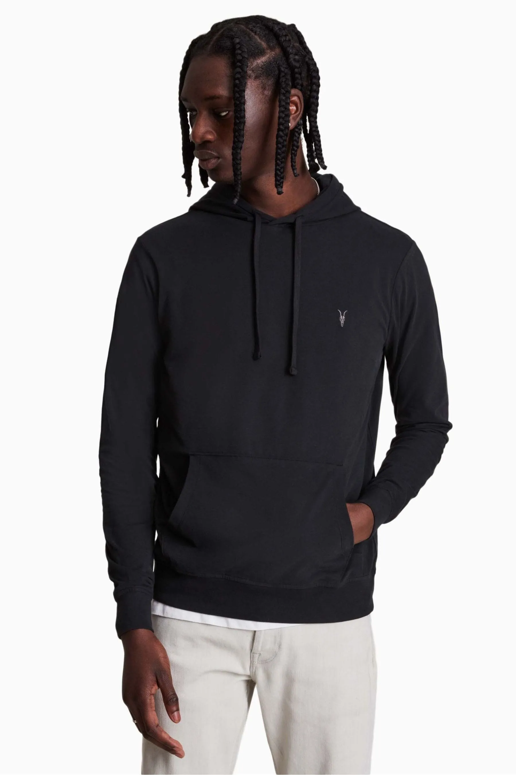 AllSaints - Brace - Felpa con cappuccio