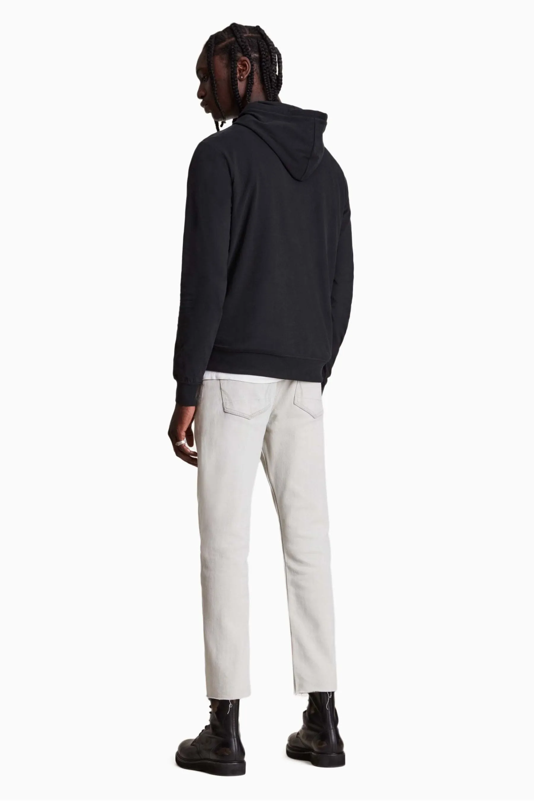 AllSaints - Brace - Felpa con cappuccio