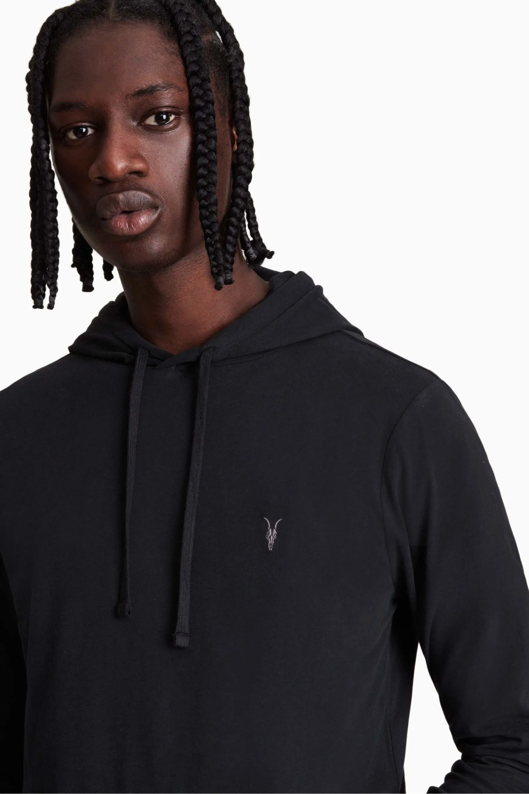 AllSaints - Brace - Felpa con cappuccio