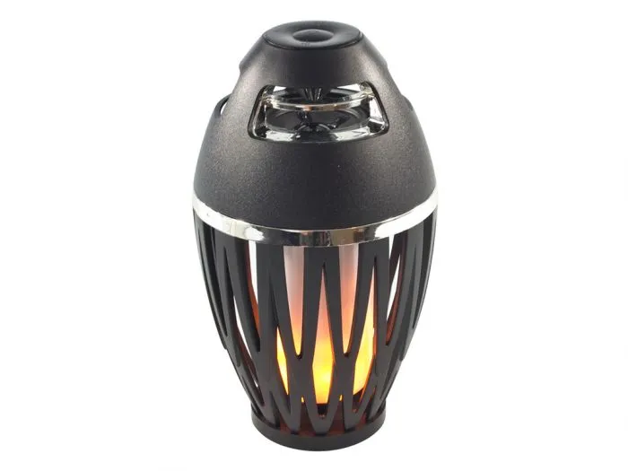 Altoparlante Bluetooth con luce a fiamma