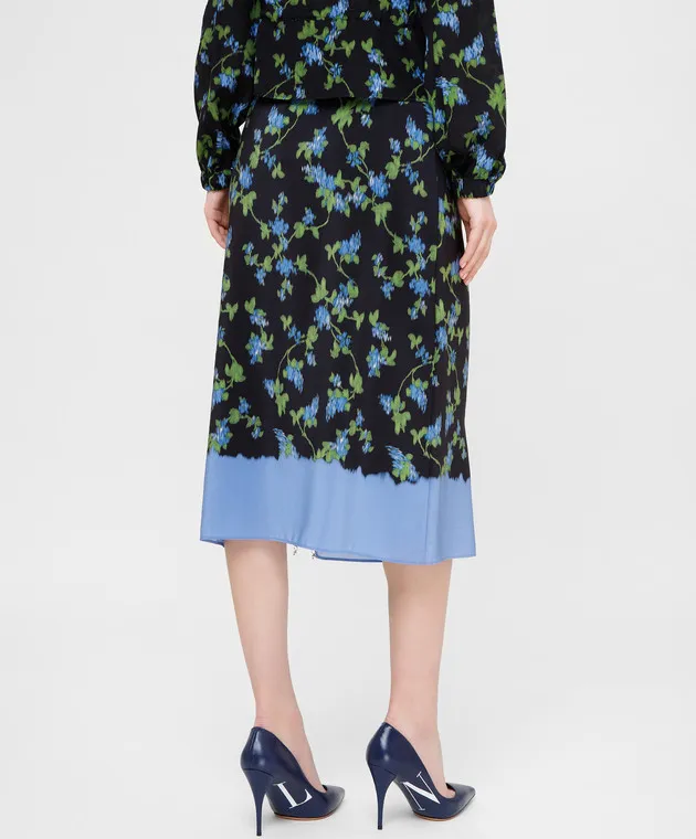 Altuzarra Gonna in seta nera 119510940