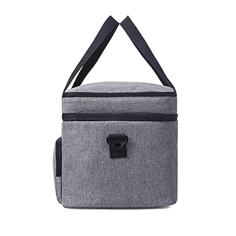 astound Borsa termica isolata da picnic – Borsa termica isolata a 32 dosi, a prova di perdite, borsa termica morbida, borsa term