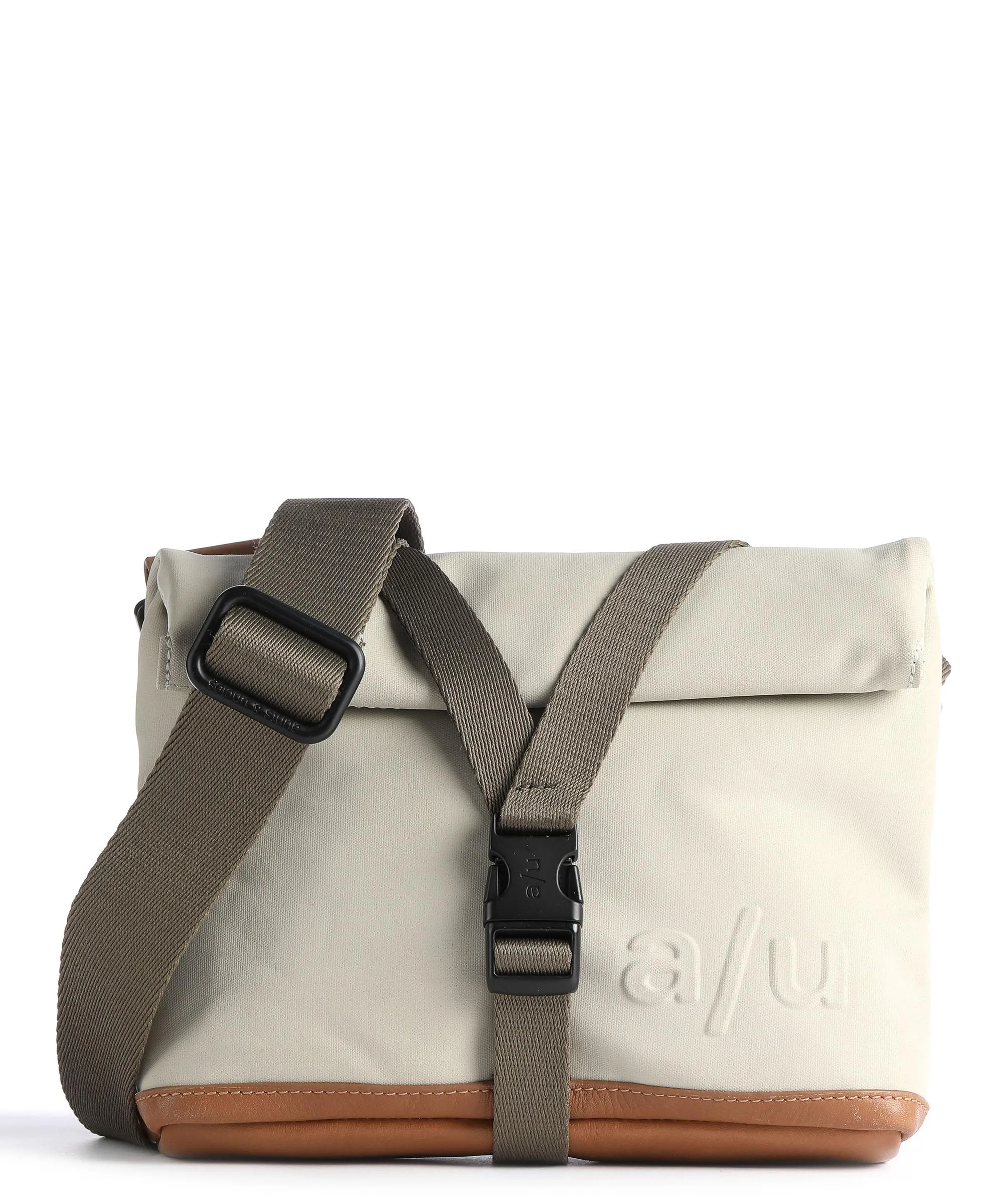  Aunts & Uncles Japan Tsu Borsa a tracolla tela beige  
