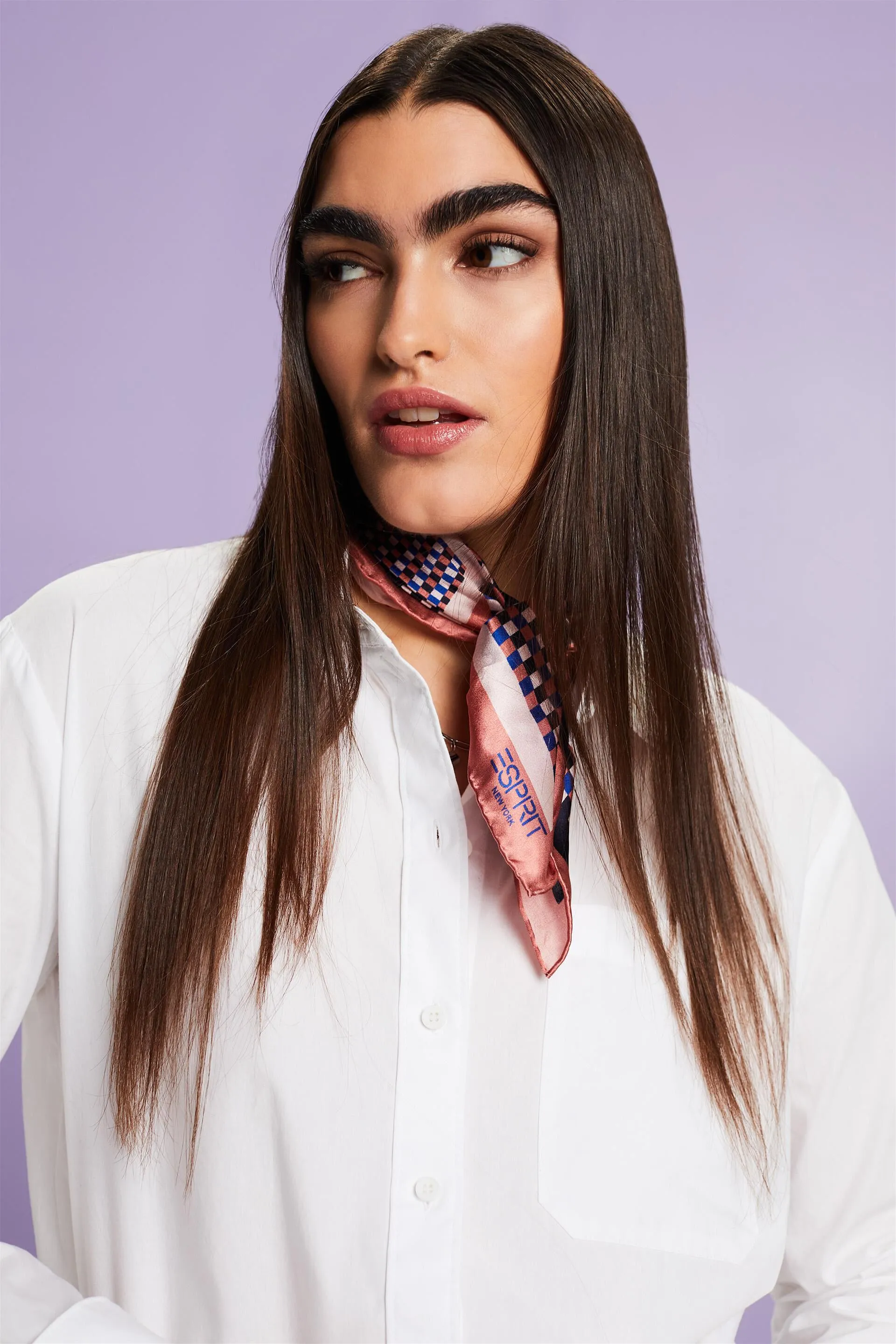 Bandana in seta stampata