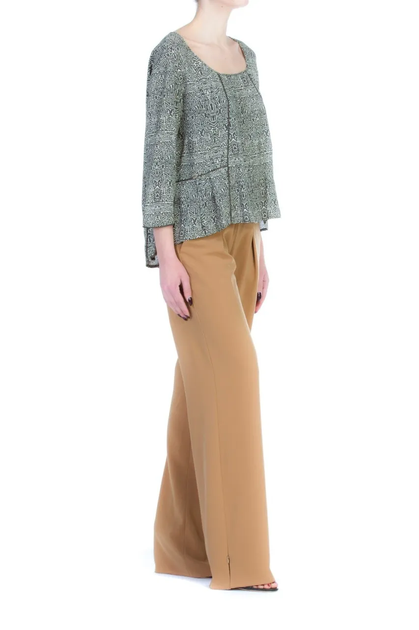 Blusa asimmetrica Militare