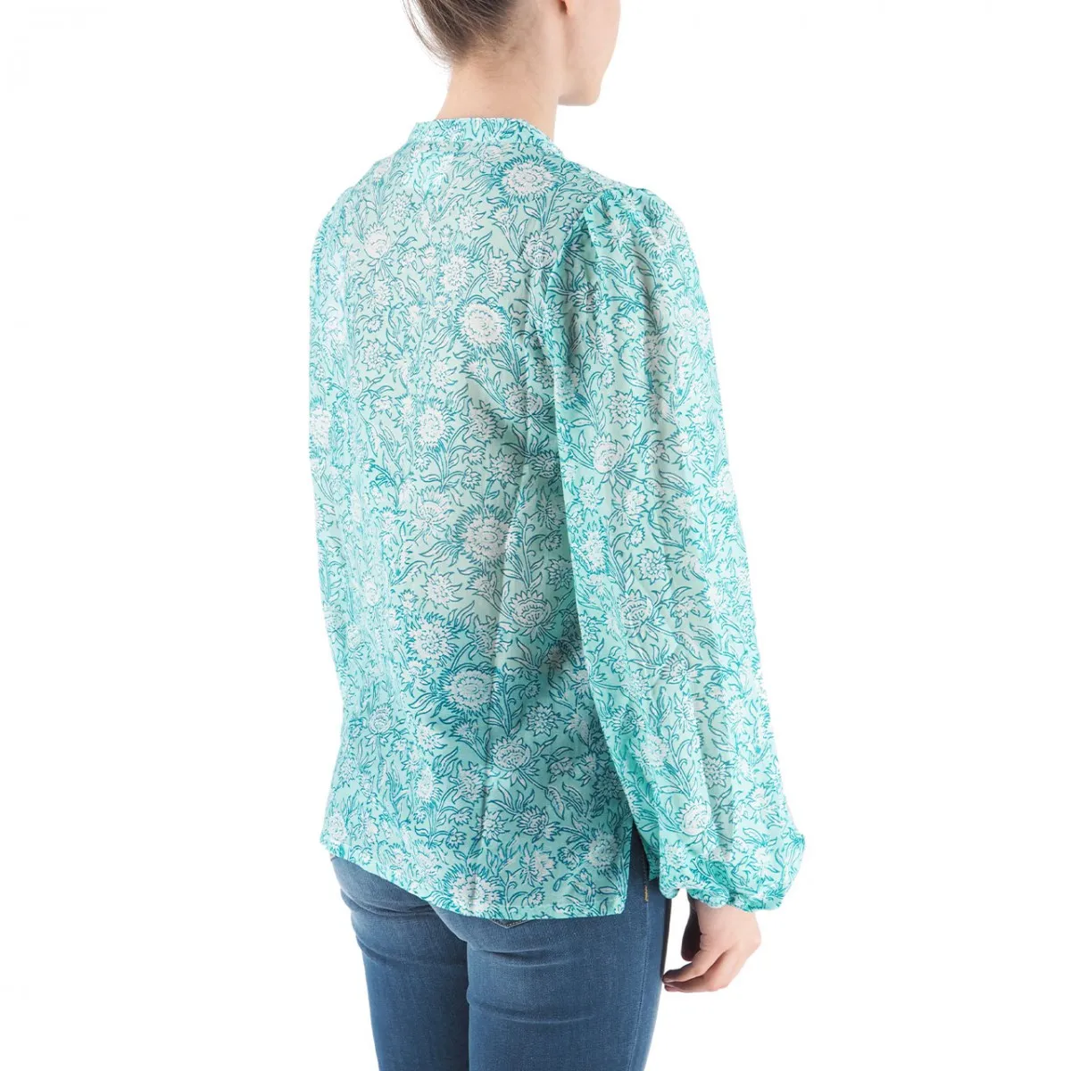 Blusa Harper In Voile Di Seta