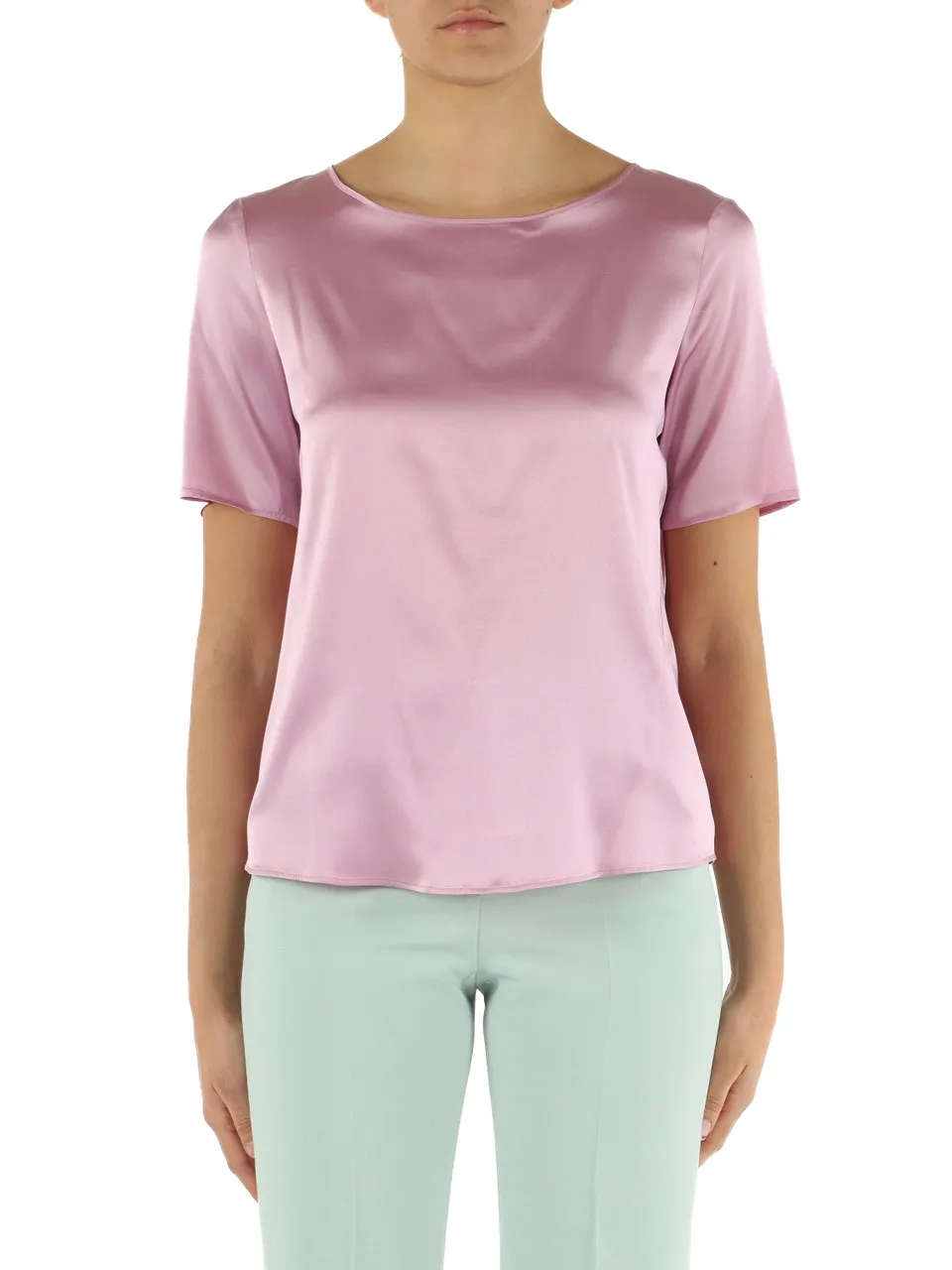 Blusa in seta stretch FOGGIA