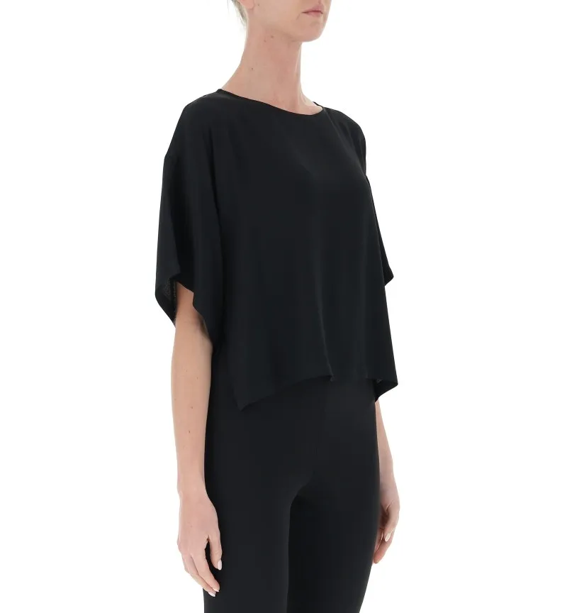 Blusa maniche corte