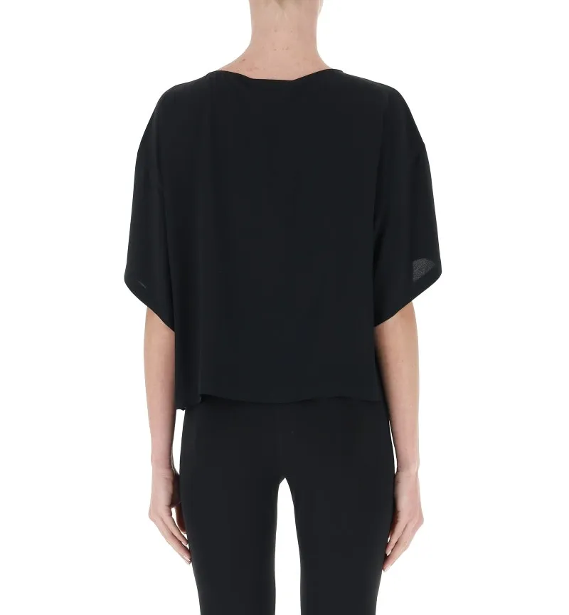 Blusa maniche corte