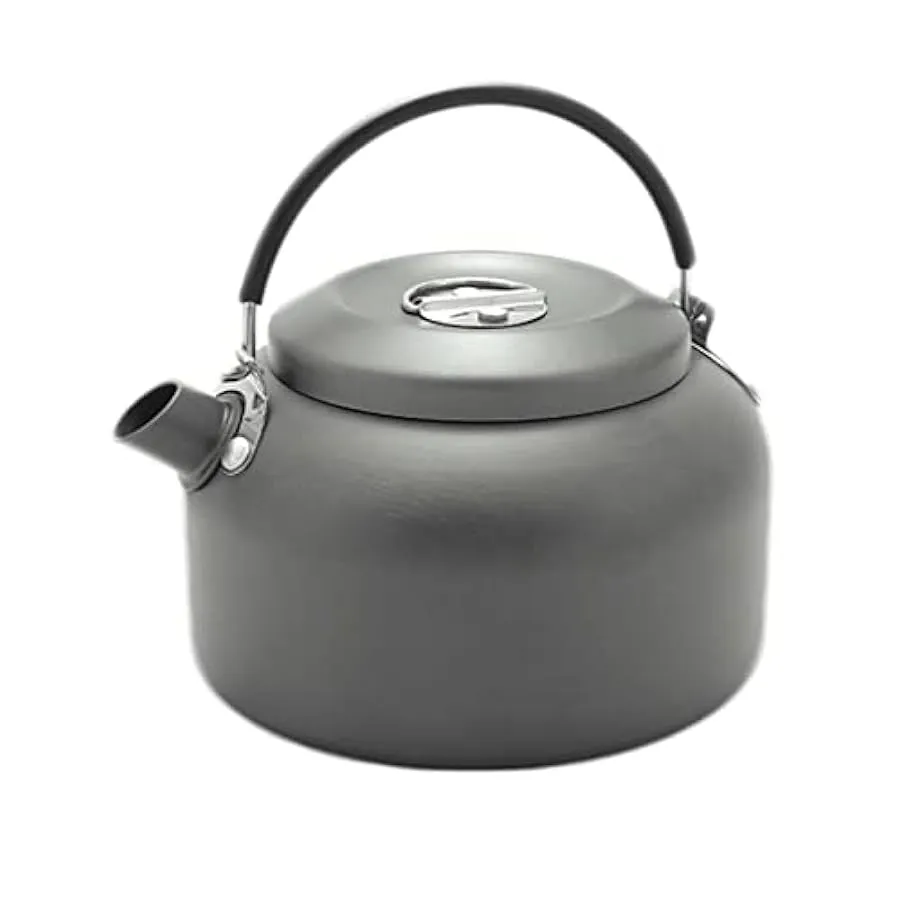 Bollitore Kettle Teiera Campeggio Bollitore Da Viaggio Bollitori Teiera All’aperto Campeggio Portatile Alluminio Manico In Silic