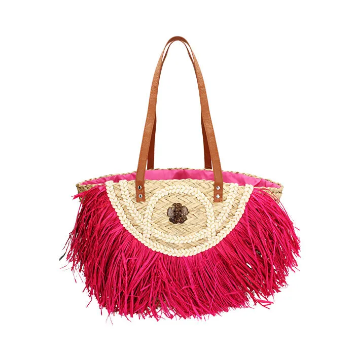 Borsa mare grande fucsia