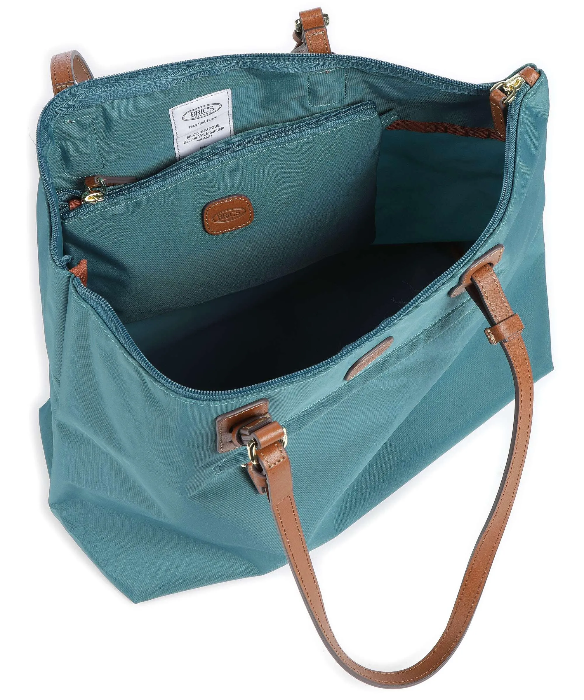  Brics X-Collection Borsa shopper nylon petrol  