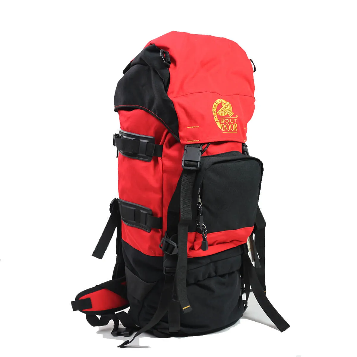 Brunner zaino equipe 40L colore nero e rosso
