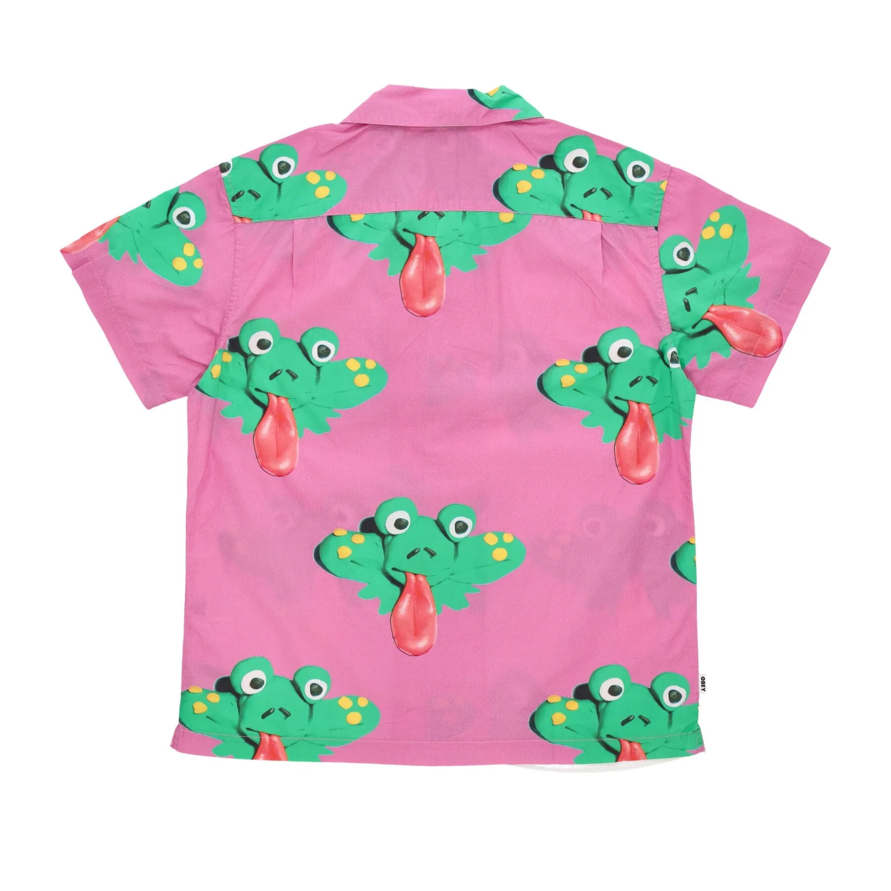 Camicia Manica Corta Uomo Frogman Woven S Wild Rose Multi