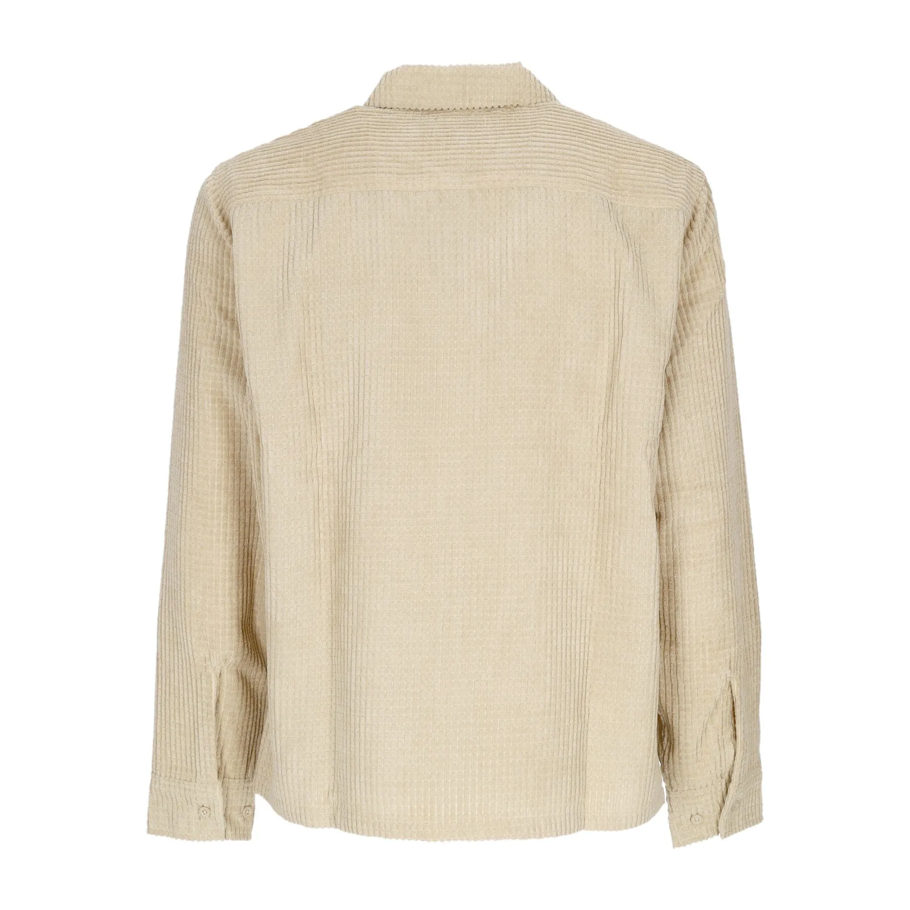 Camicia Manica Lunga Uomo Cornelius Zip Shirt Oatmeal