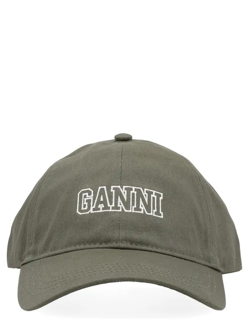 Cappellino Ganni verde militare