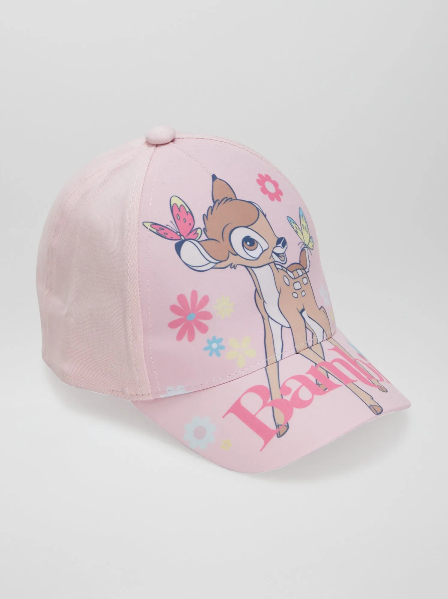 Cappellino in tela Bambi - ROSA