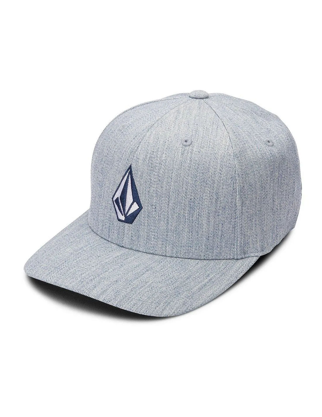Cappello Volcom Full Stone Hthr FlexFit Cappello Blu Combo