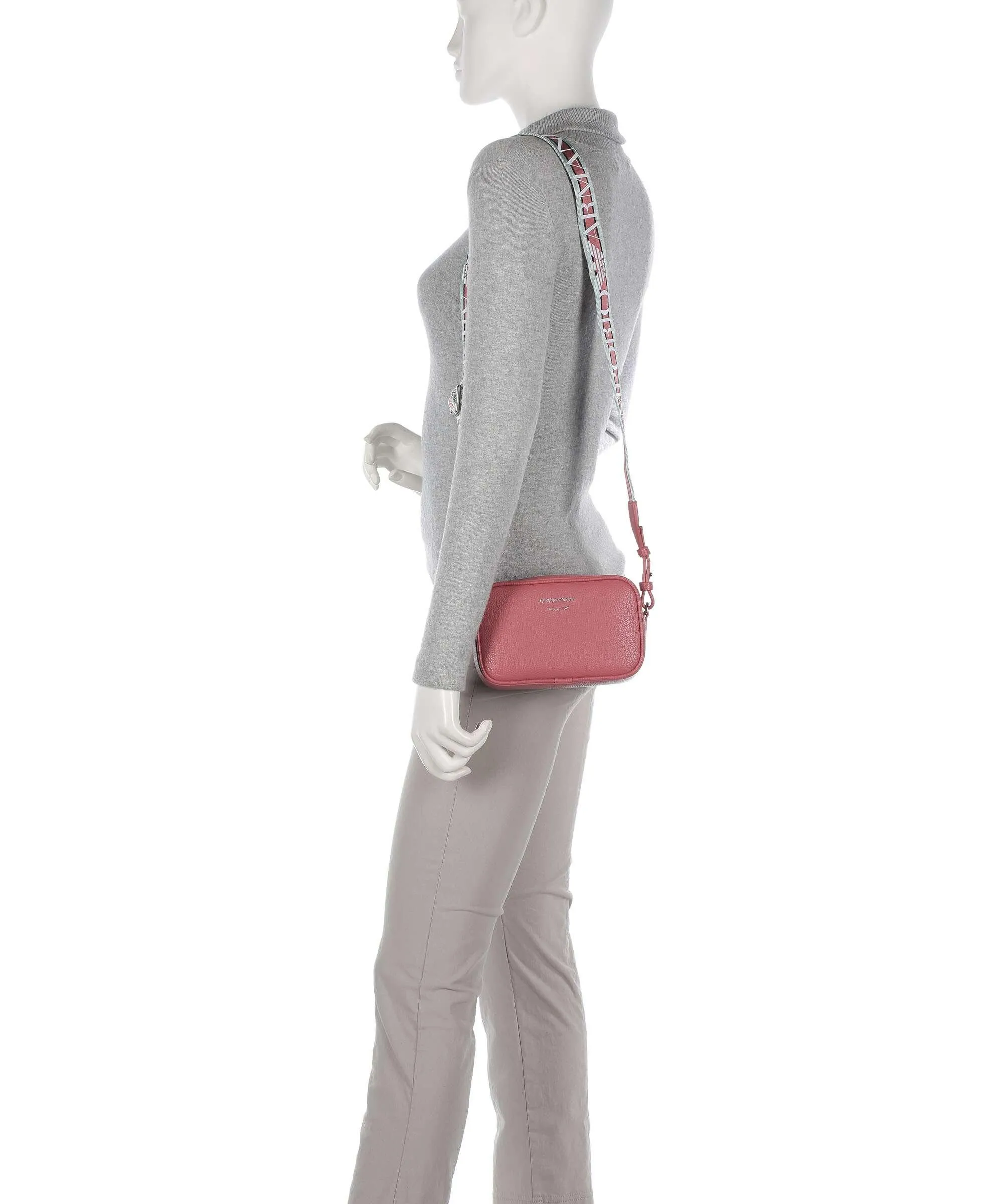  Emporio Armani Lilly Borsa a tracolla pelle sintetica corallo  