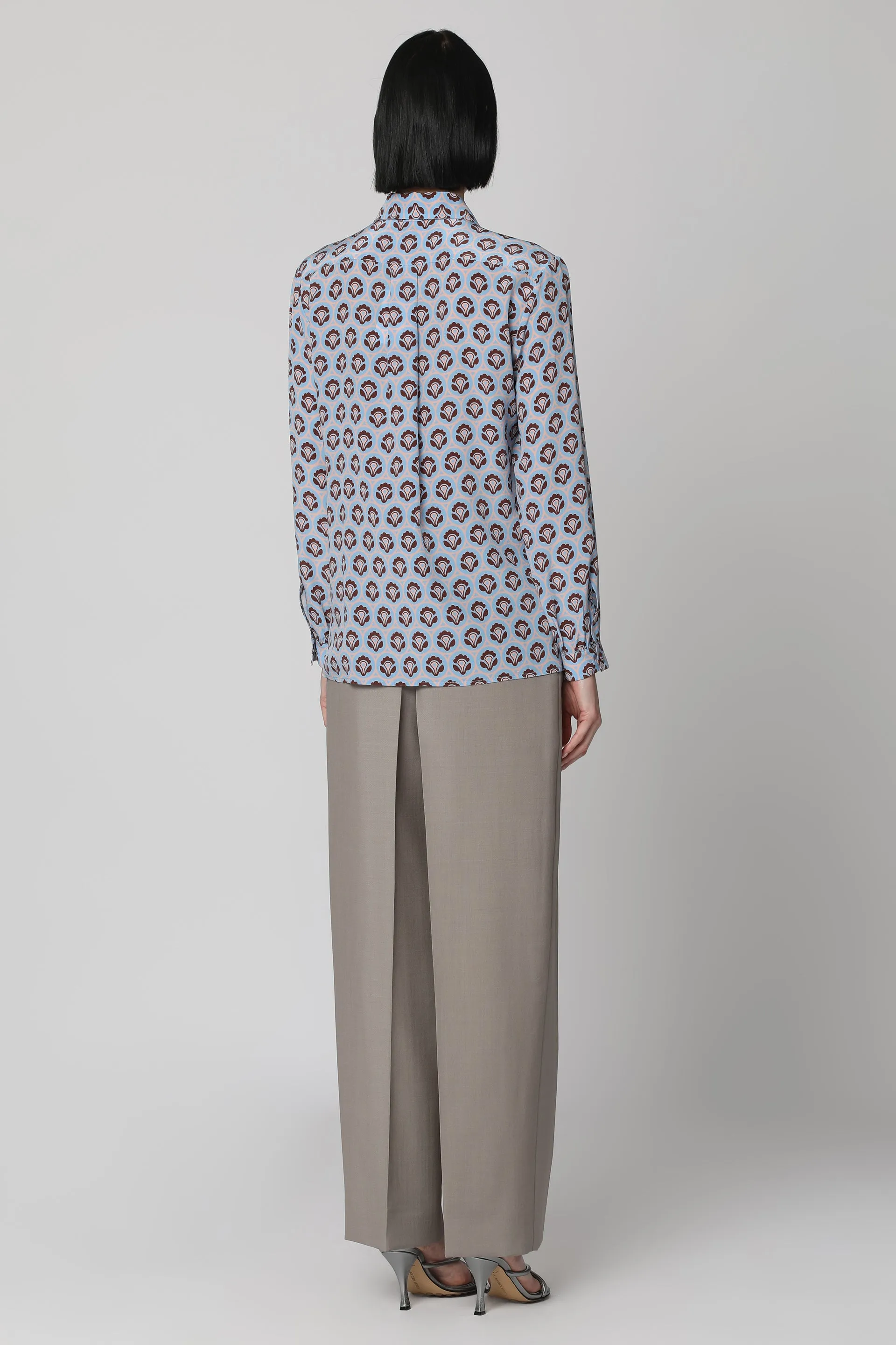 Etro Camicia in seta stampata