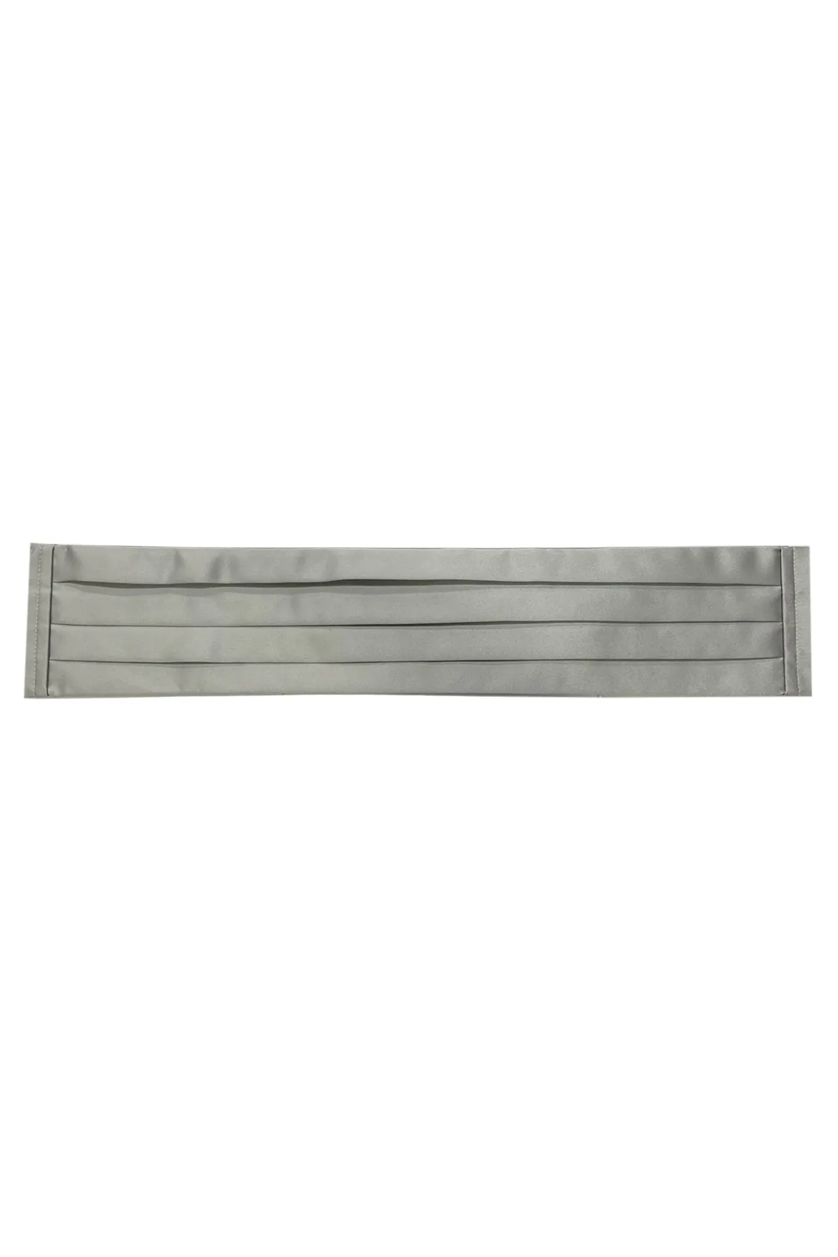 Fascia smoking da uomo in seta compresa di papillon tinta unita effetto lucido elegante