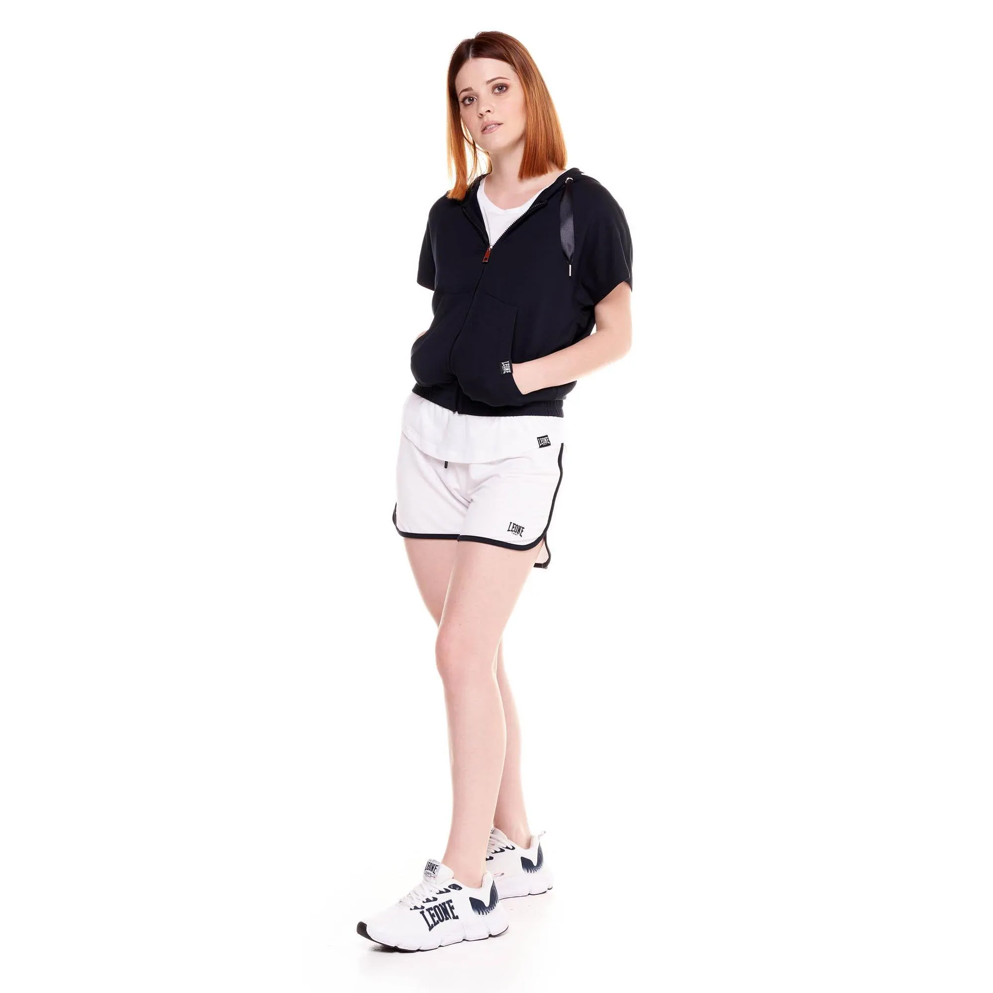 Felpa da donna Black and White