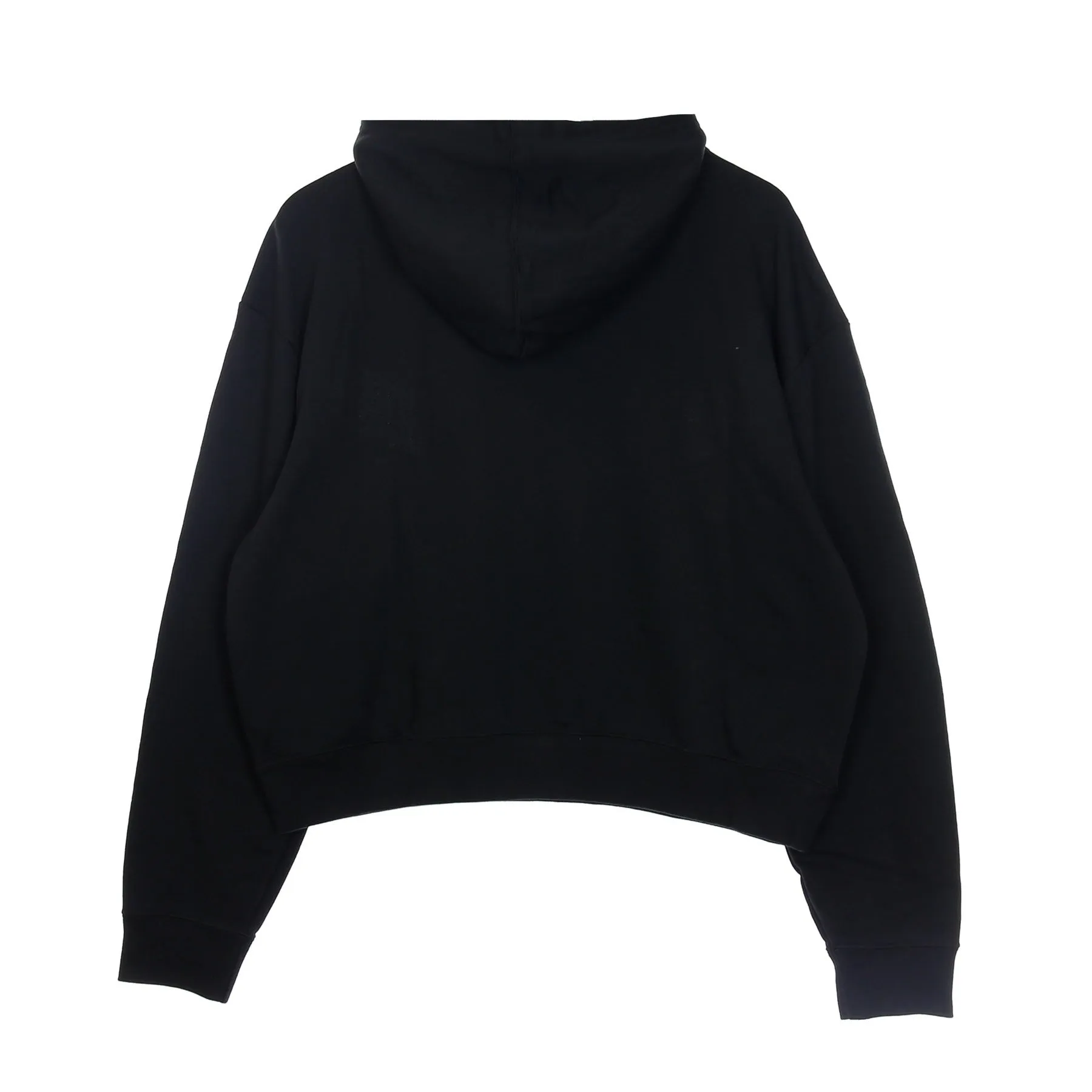 Felpa Leggera Cappuccio Donna Sportswear Heritage Hoodie Black/grey Heather/white/white