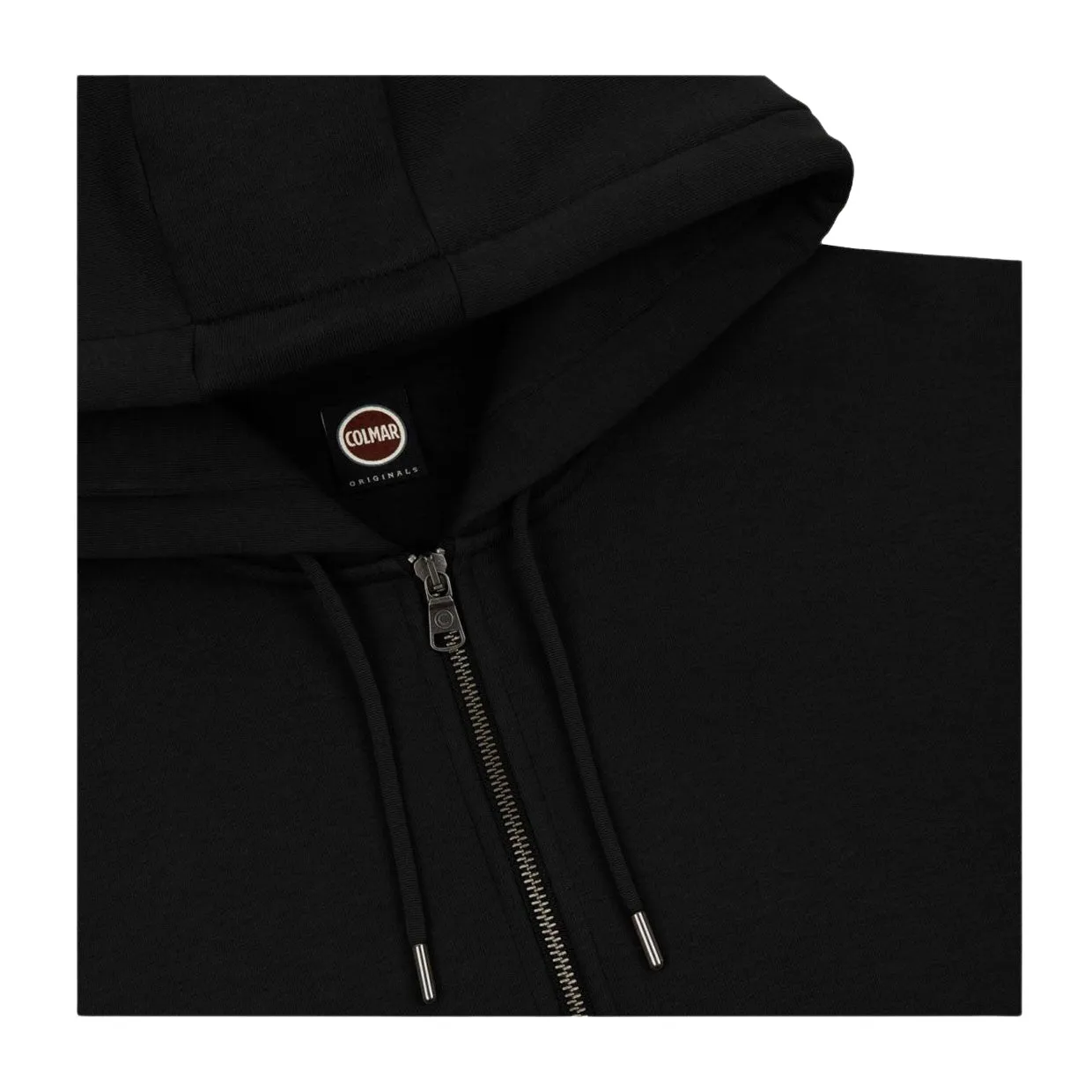 Felpa Uomo Colmar Full Zip Cappuccio Nero