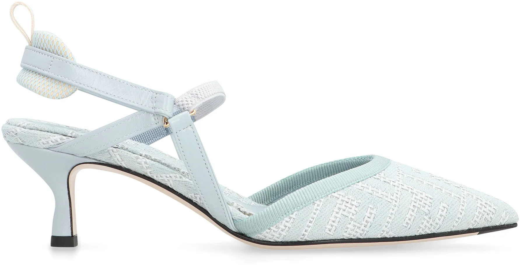 Fendi Slingback Colibrì Lite in tessuto