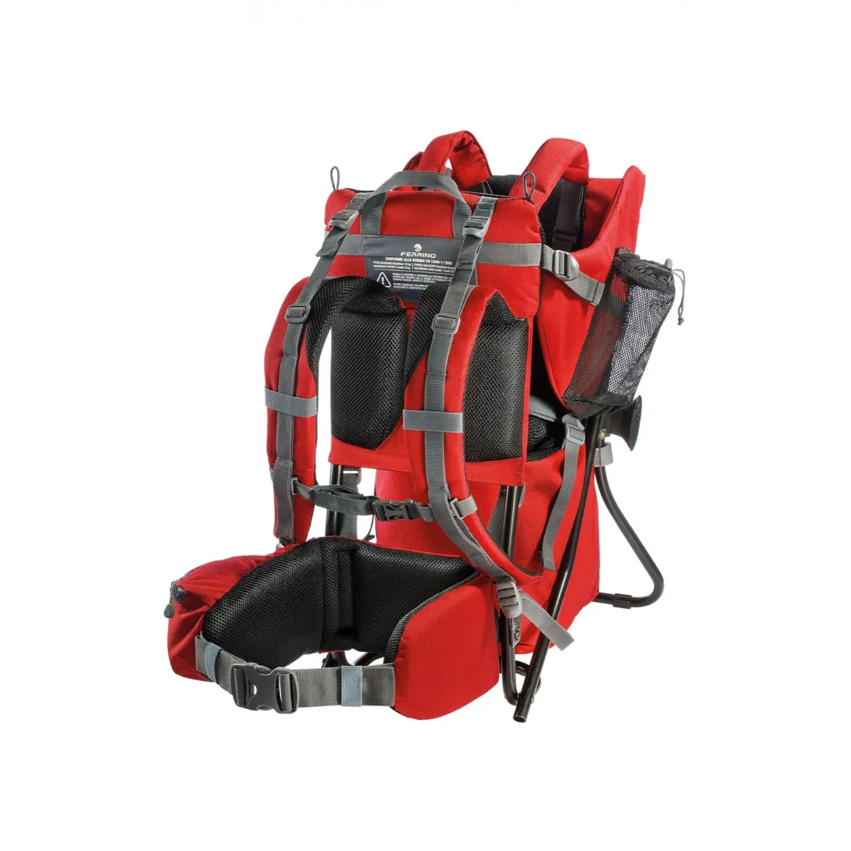 FERRINO Zaino Caribou Red + Baby Carrier Sun Cover