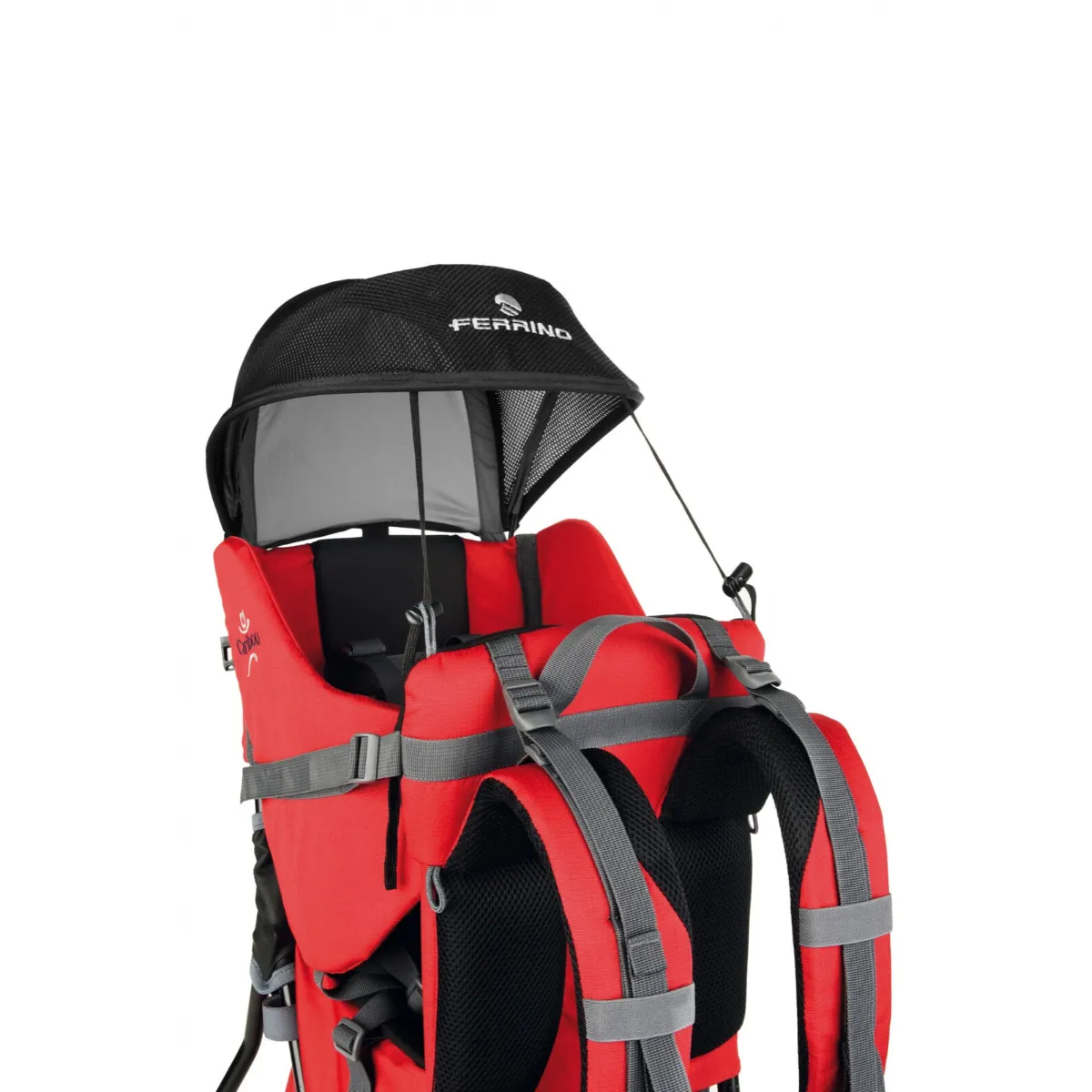 FERRINO Zaino Caribou Red + Baby Carrier Sun Cover