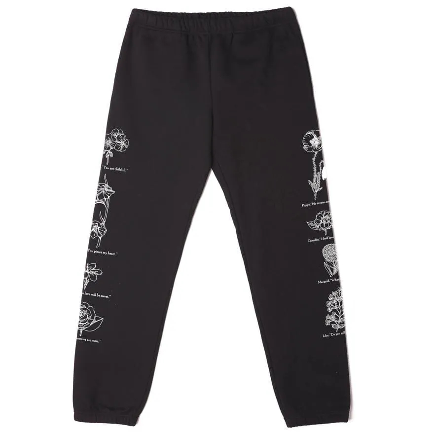 Flower Packet Hook Up Set Sweatpant Black