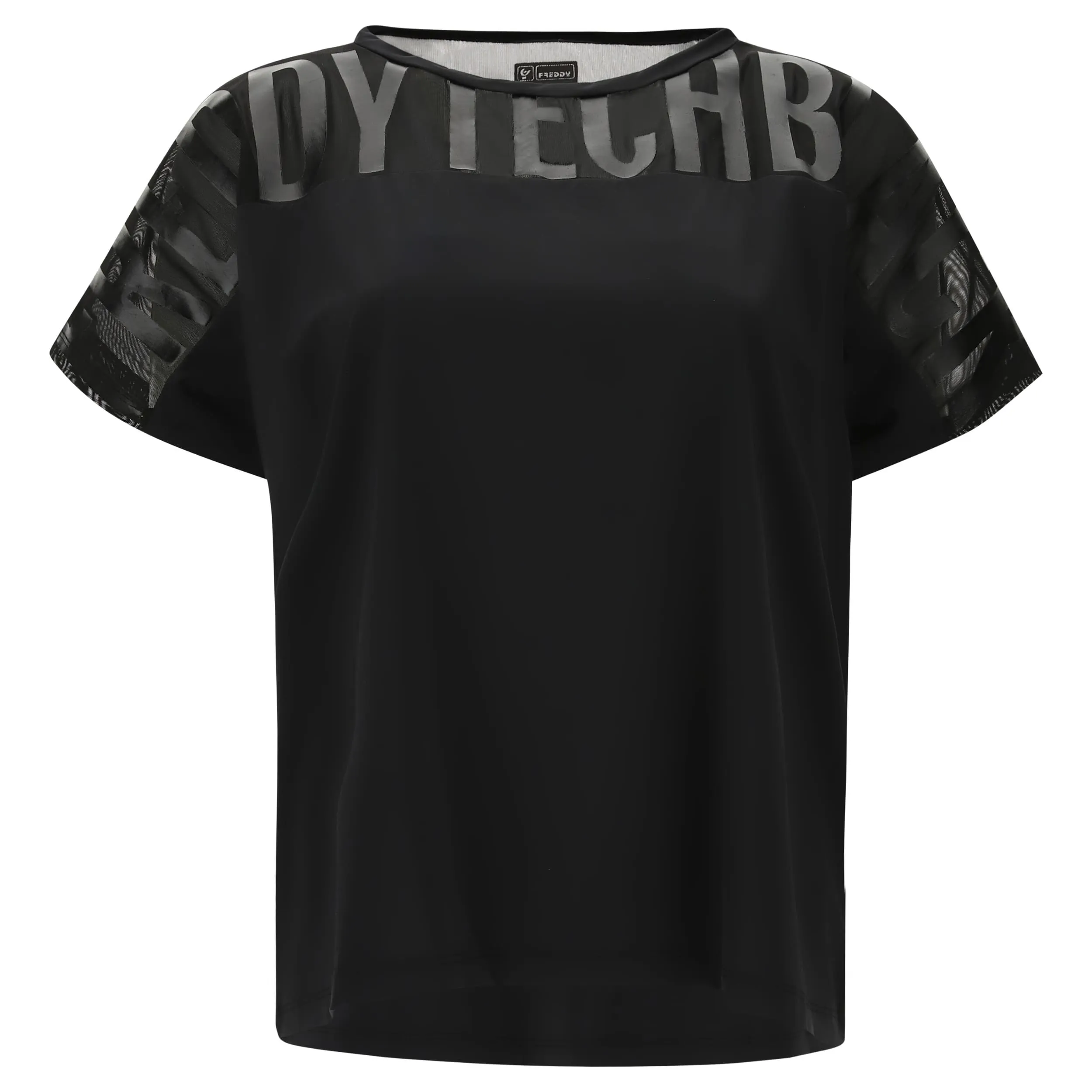 Freddy  ---------    ------------T-shirt oversize con inserti 