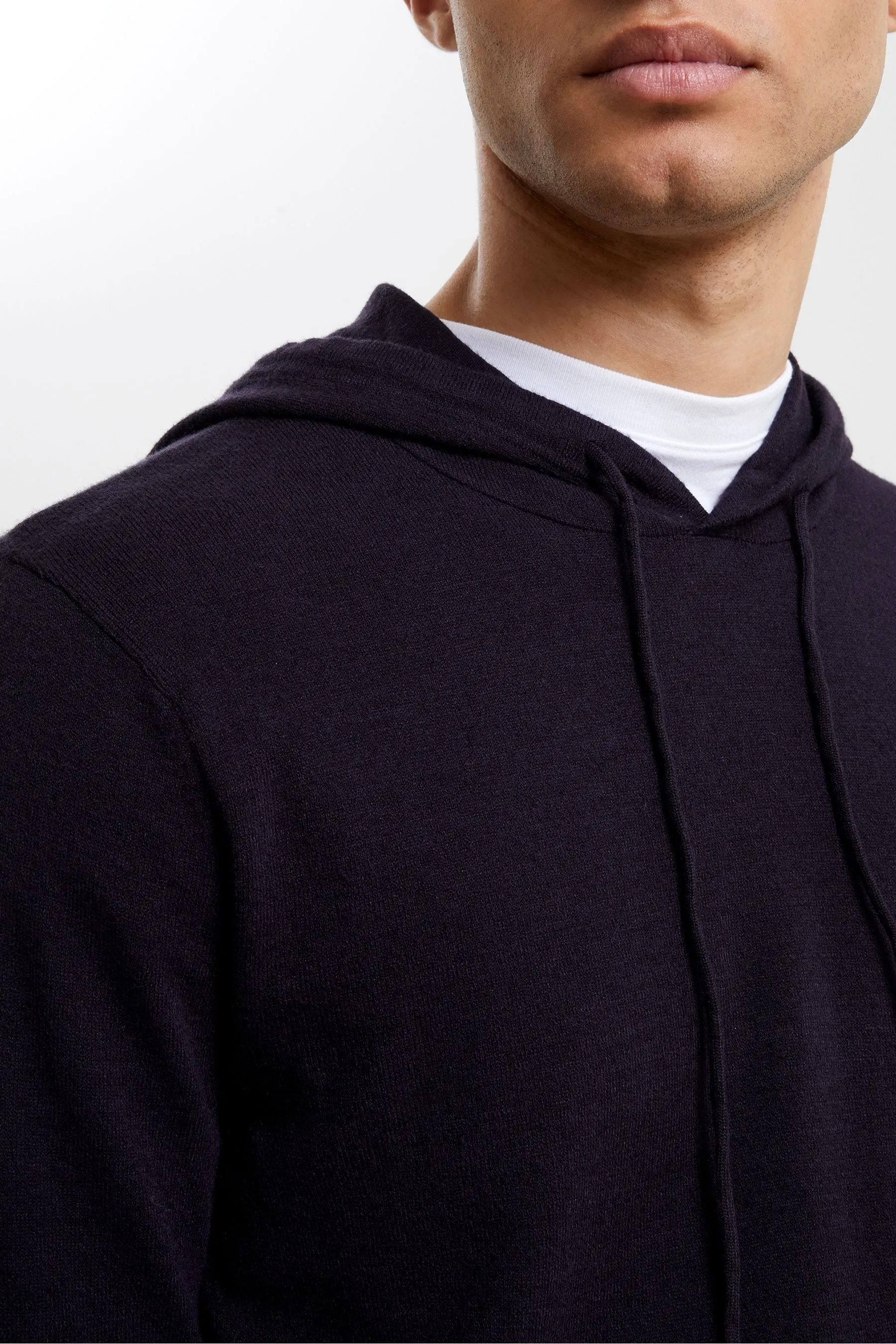 French Connection - Felpa in maglia super morbida con Con cappuccio e cappuccio