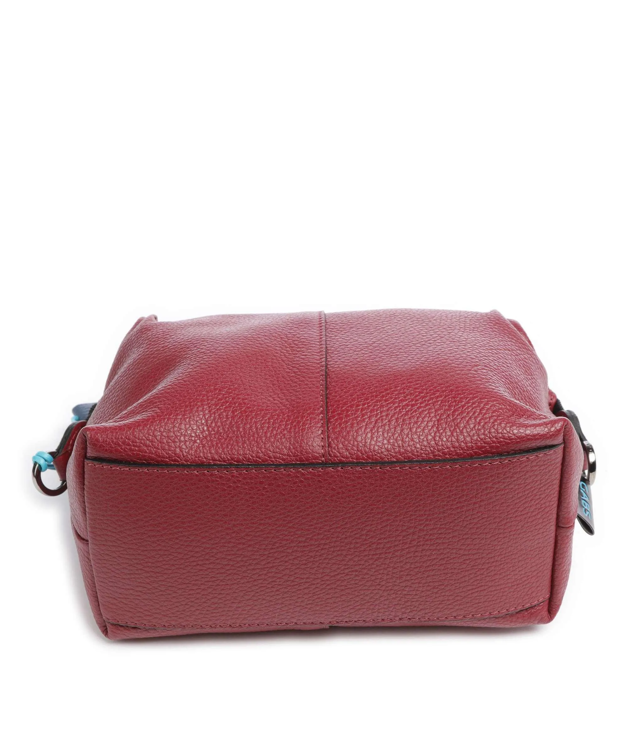  Gabs Funny Borsa a tracolla pelle di vitello goffrata rosso scuro  
