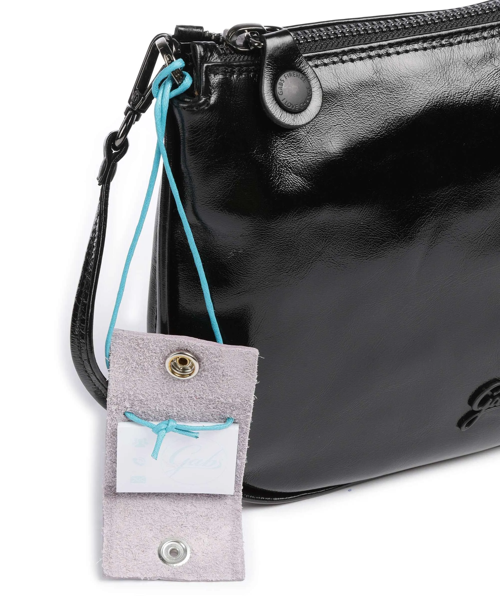  Gabs Lilli Borsa a spalla pelle di vitello grana nero  