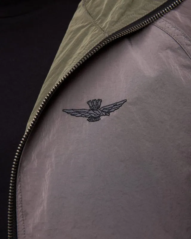 Giacca grigia da uomo Aeronautica Militare