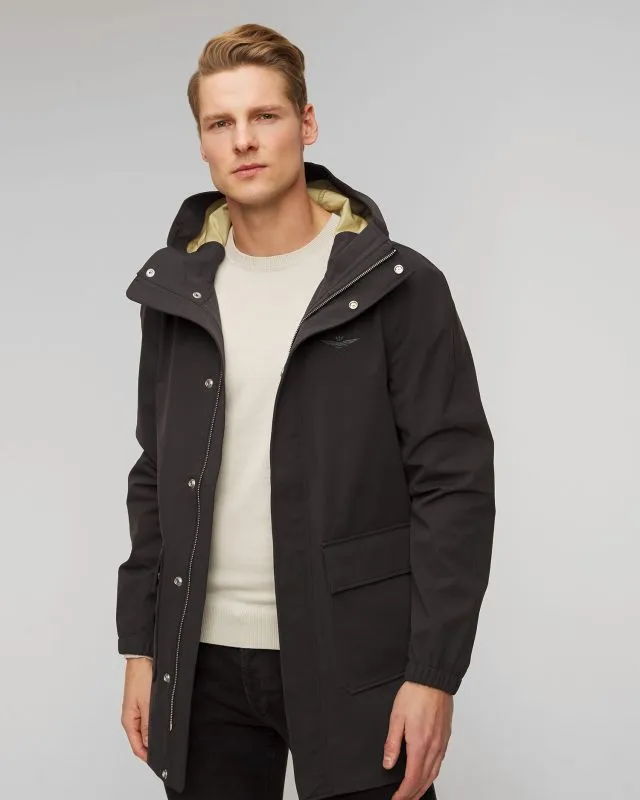 Giacca grigio grafite da uomo Aeronautica Militare