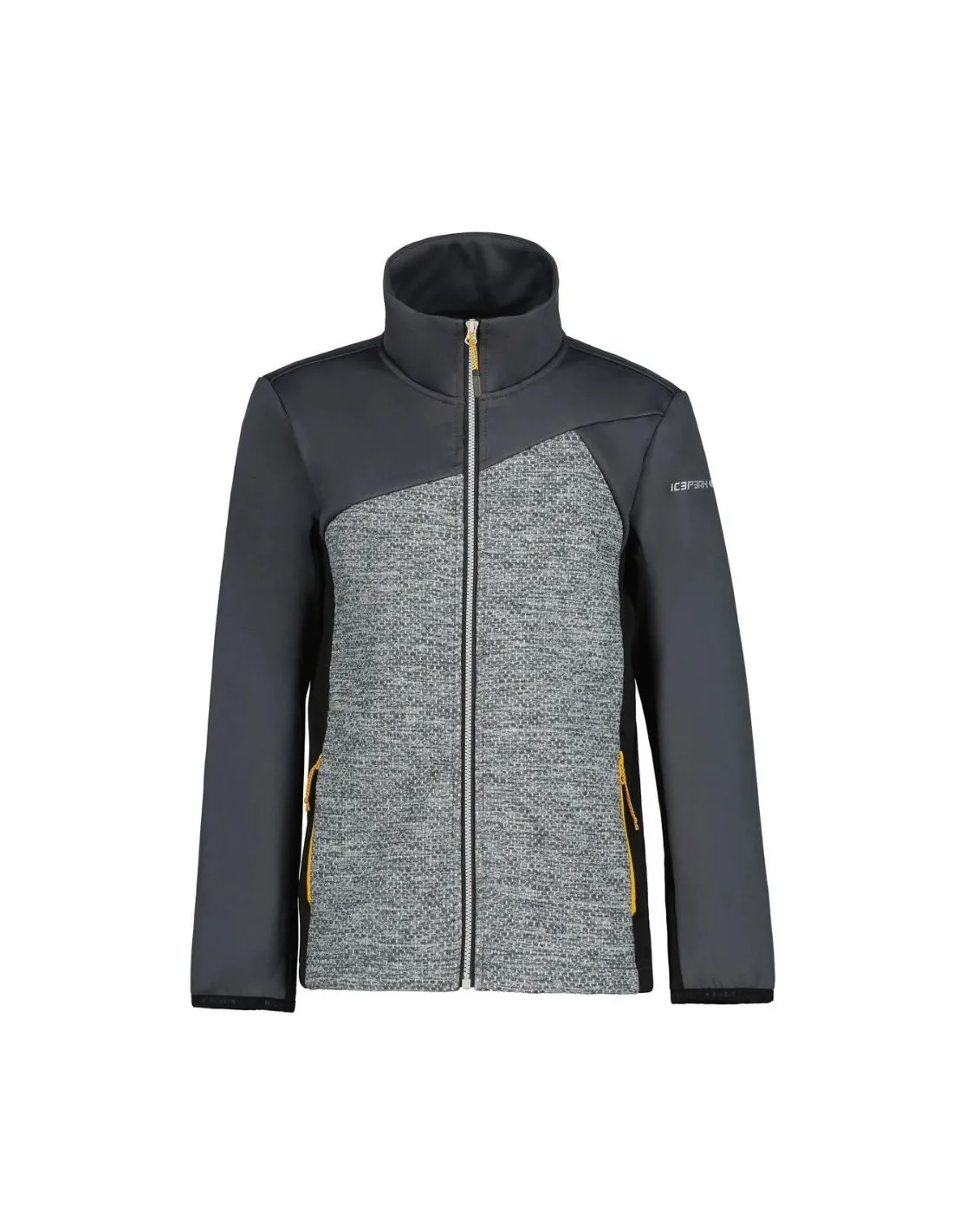Giacca in pile Icepeak Krumbach Jr grigio chiaro