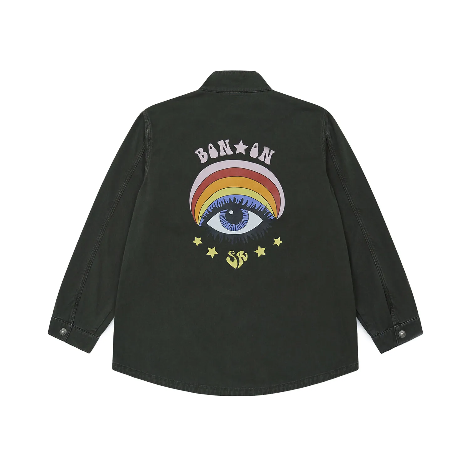 Giacca Militare Verde Khaki Bambina E Ragazza