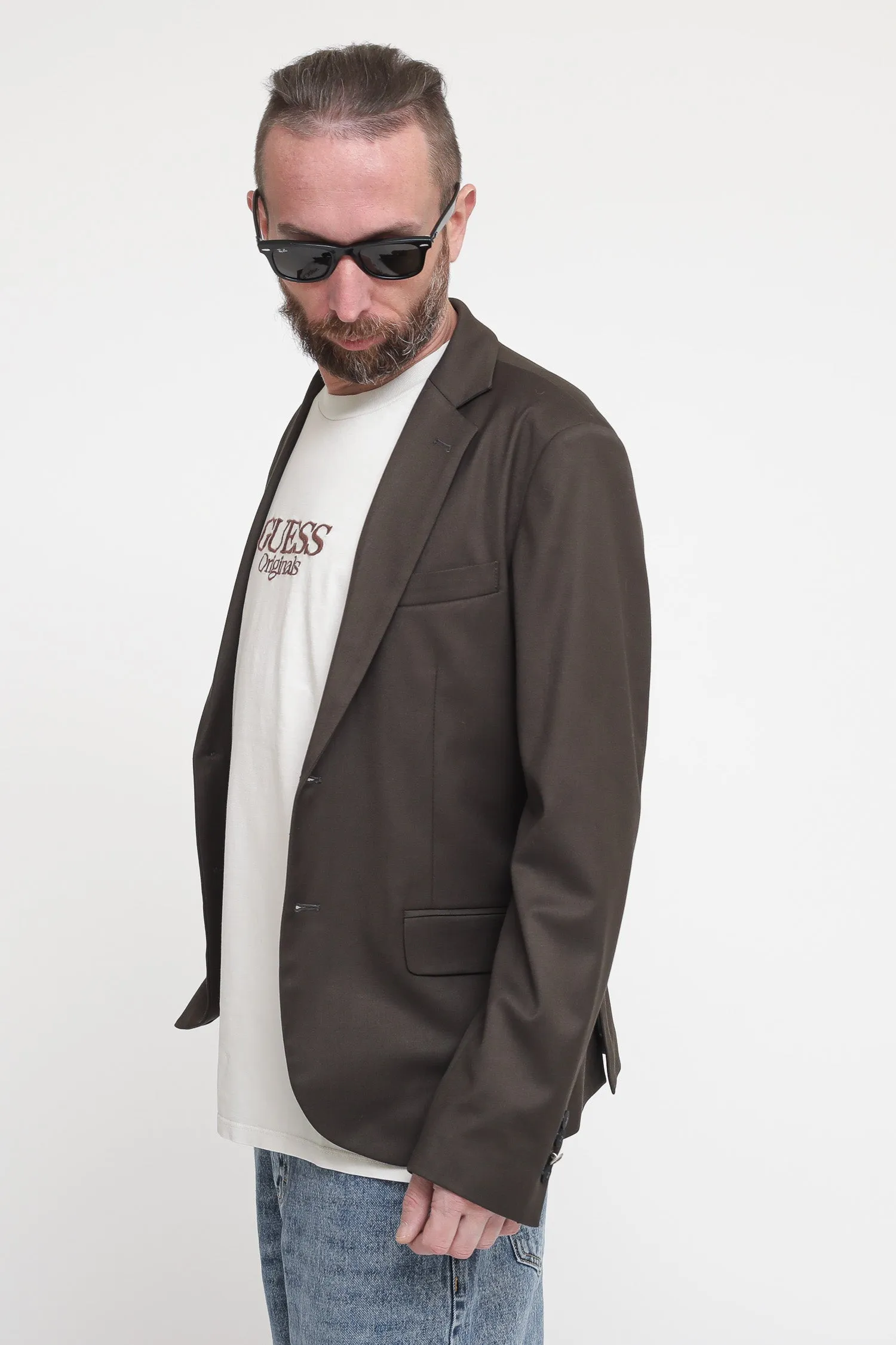 Giacca Mono Joung Militare - Marrone