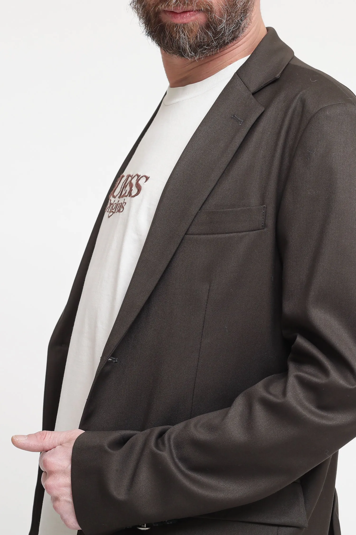 Giacca Mono Joung Militare - Marrone