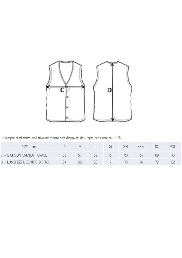 GILET TERMICO KARL nero ROSSINI