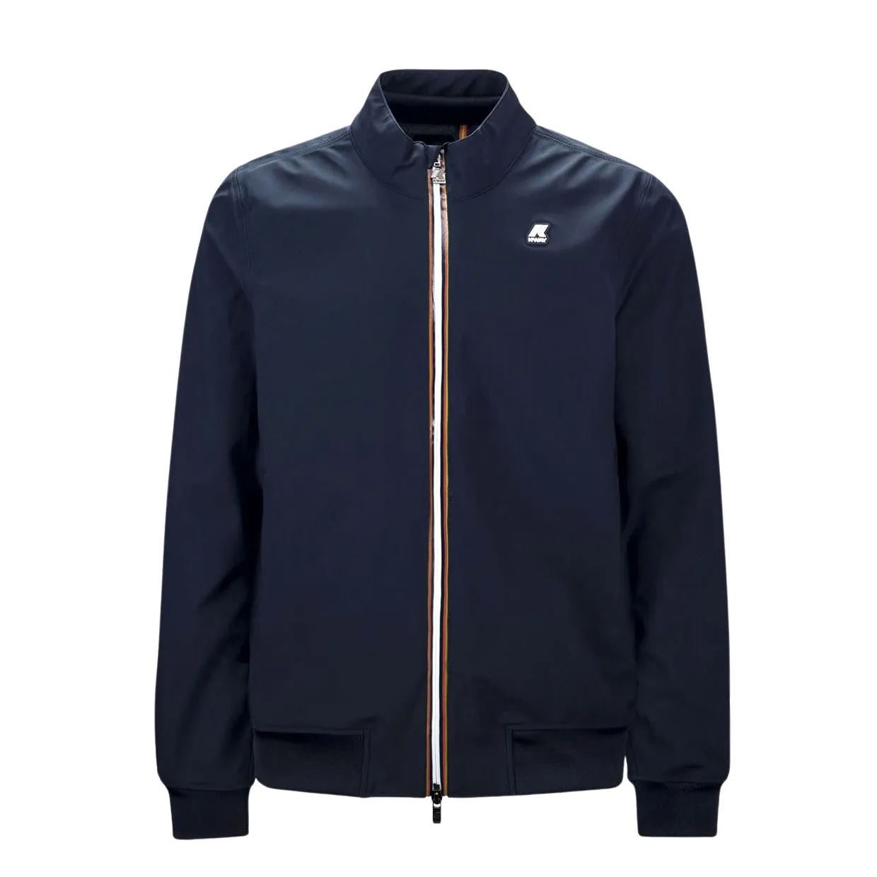 Giubbino K-Way Arsene Bonded Jersey Blu