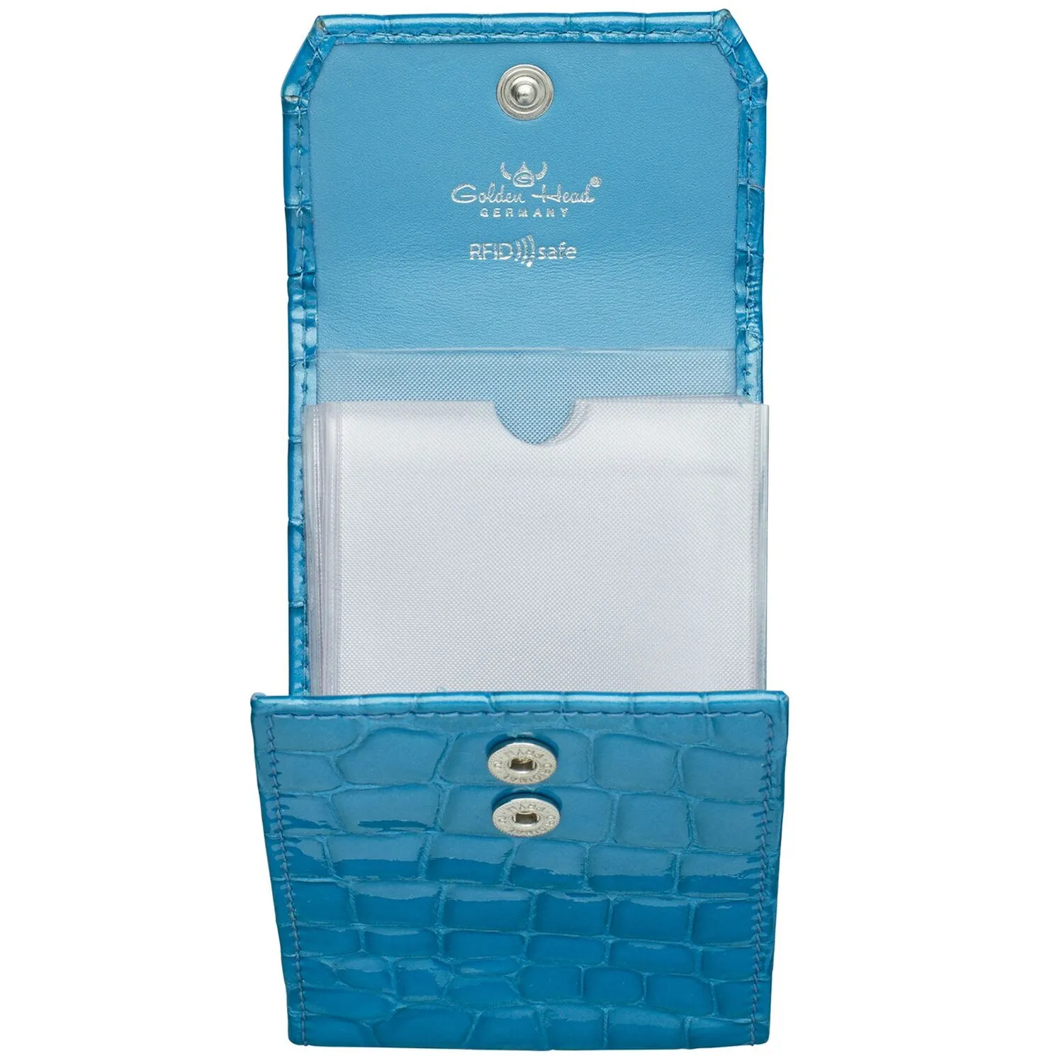 Golden Head Cayenne Custodia per carte di credito RFID in pelle 10 cm