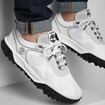 Greenstride Motion 6 A6BT1 Scarpe da ginnastica a rete bianche